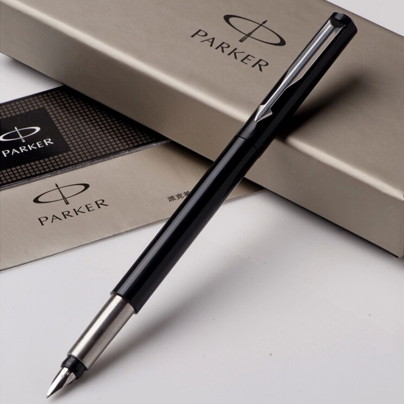 派克 PARKER 墨水笔 威雅黑色胶杆