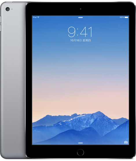 iPad Air 2 64G WLAN+Cellular机型（银色、深空灰色可选） 苹果 Apple