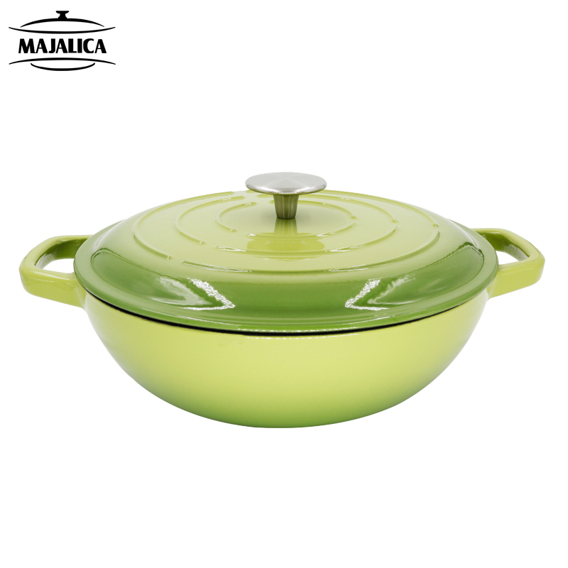 Majalica 玛珈莉佧 25cm圆形铸铁锅