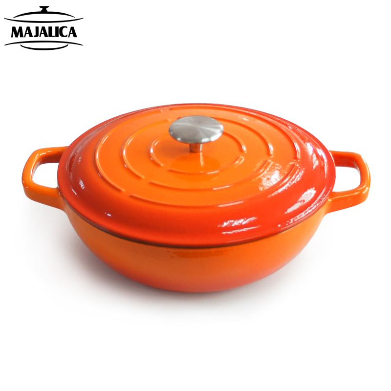 Majalica 玛珈莉佧 25cm圆形铸铁锅