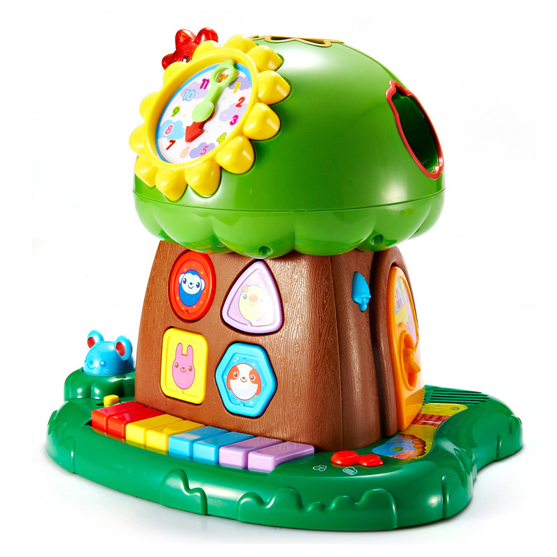 澳贝 趣味小树 婴幼儿音乐电子琴玩具 463425