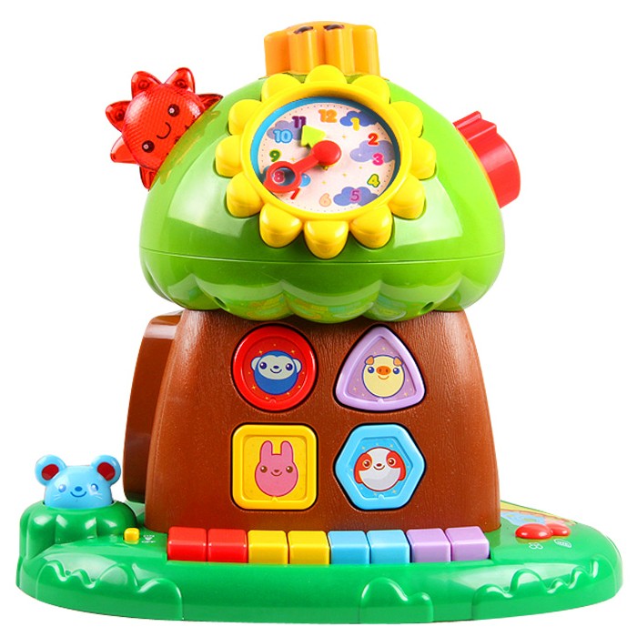 澳贝 趣味小树 婴幼儿音乐电子琴玩具 463425