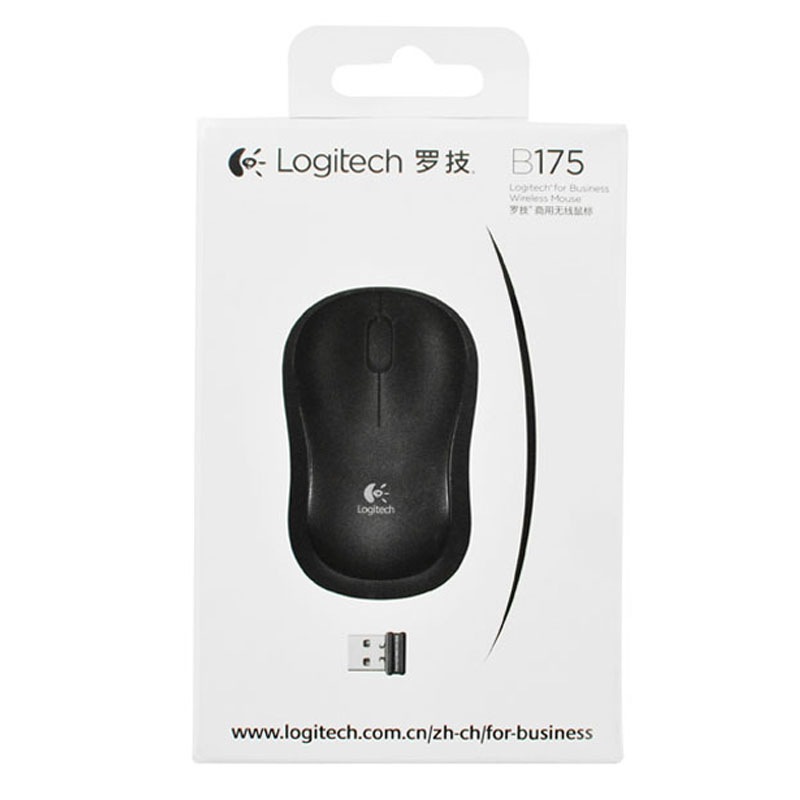 罗技（Logitech）商用无线鼠标 B175