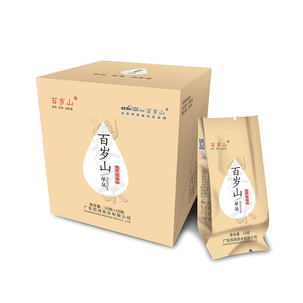 百岁山 凤凰单丛茶叶礼盒装 潮州凤凰单枞茶春茶100g
