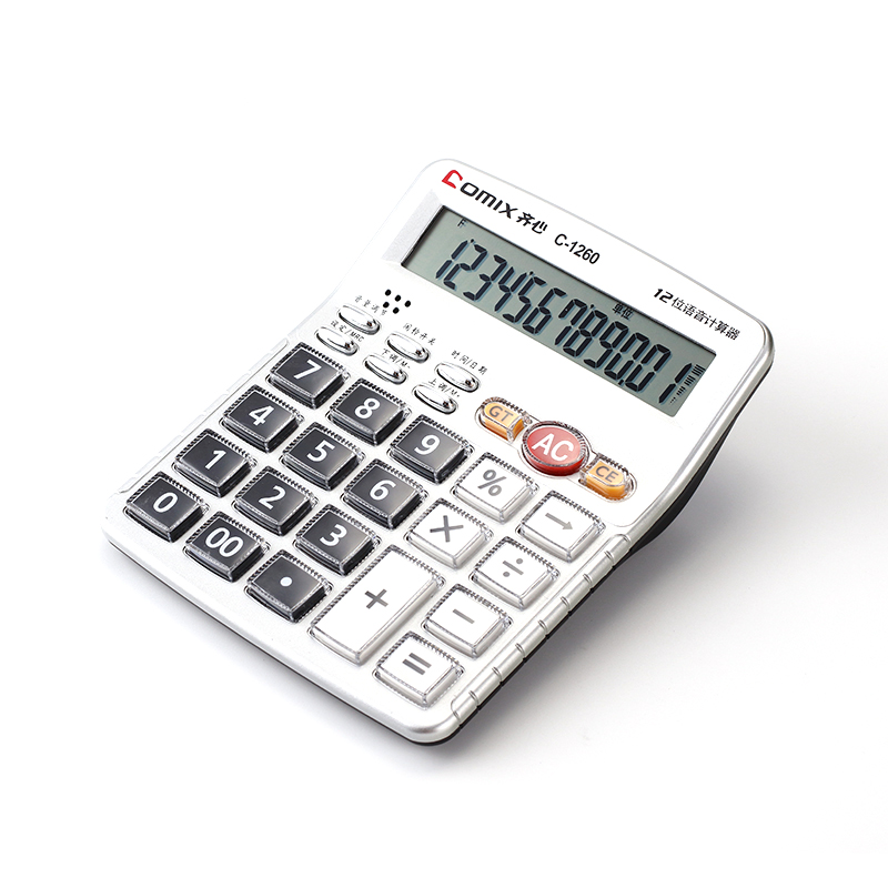 齐心 C-1260 计算器 中台 经典语音王