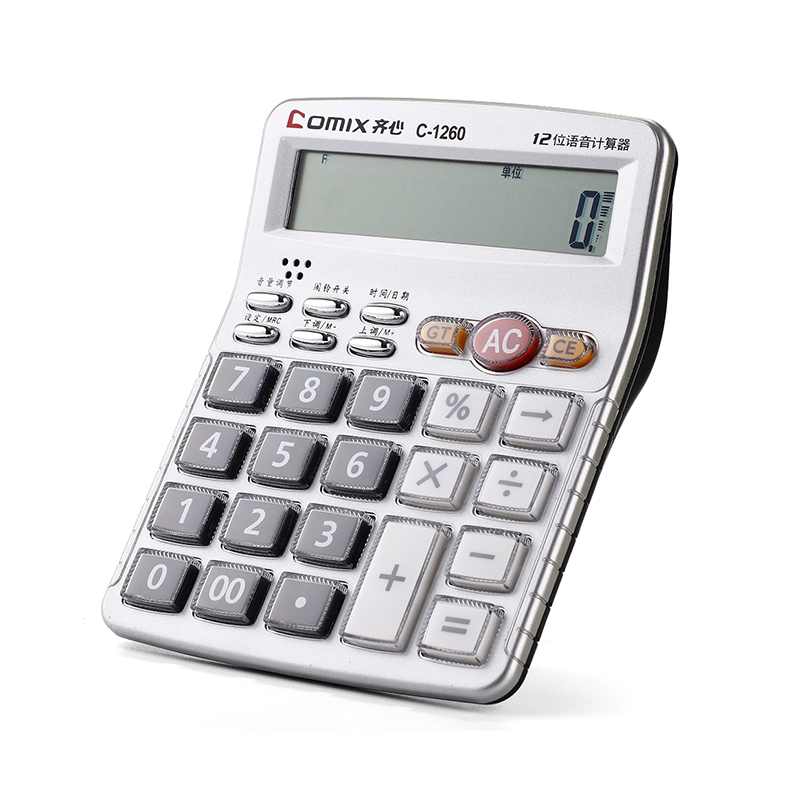 齐心 C-1260 计算器 中台 经典语音王