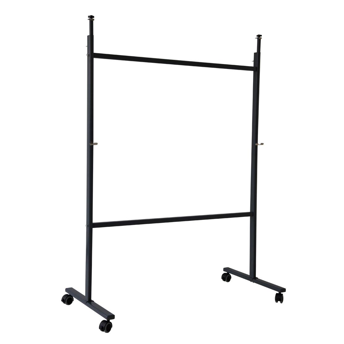 得力 7870 经济型组合白板架 可调式白板架 (黑)