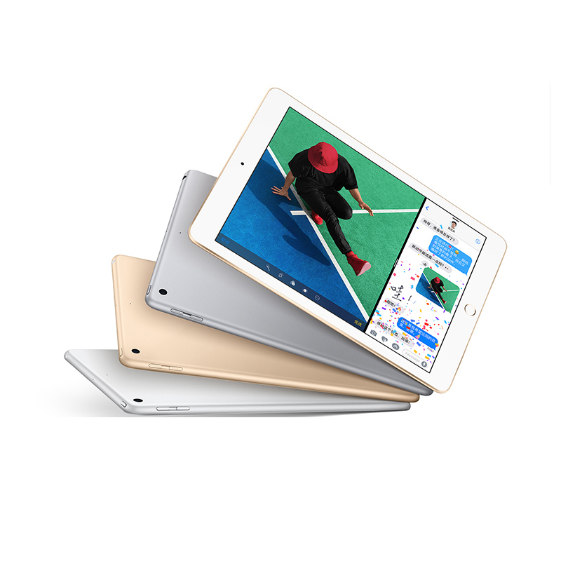 Apple iPad 平板电脑 9.7英寸（128G WLAN + Cellula版/A9 芯片/Retina显示屏/Touch ID技术）（深空灰色、银色、金色可选）