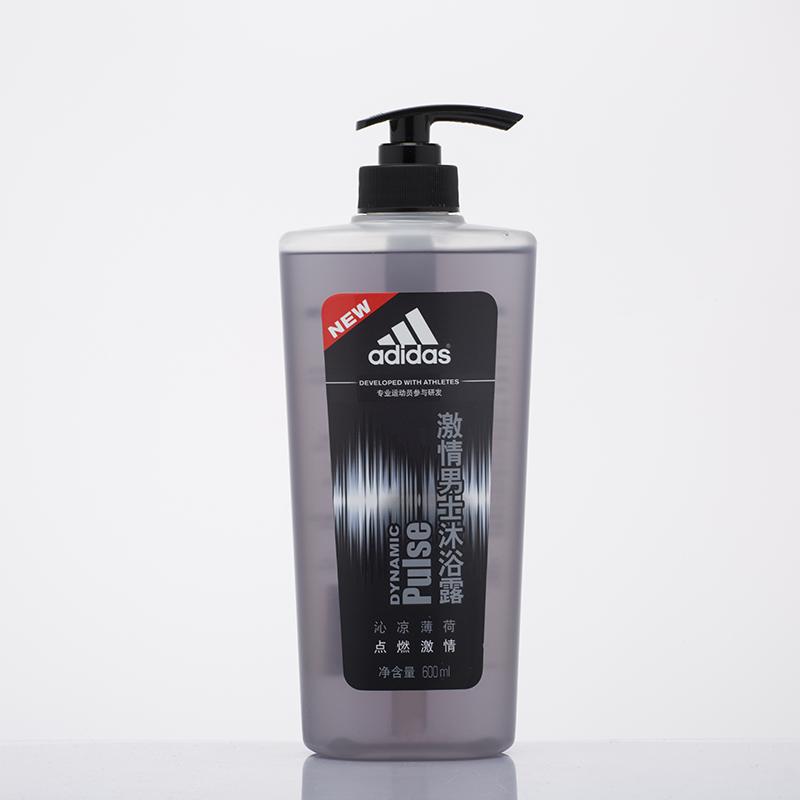 阿迪达斯 男士活力沐浴露—激情600ml