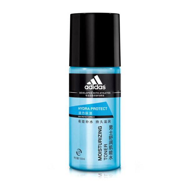 阿迪达斯 男士活力保湿舒润肌能水100ml
