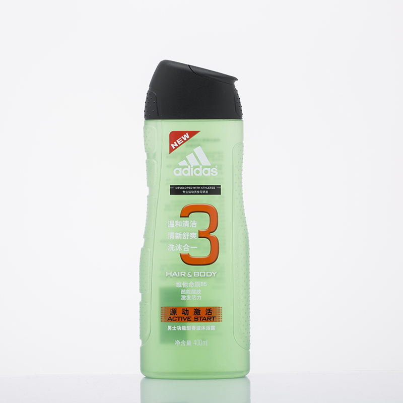 阿迪达斯 男士功能型香波沐浴露—源动激活400ml