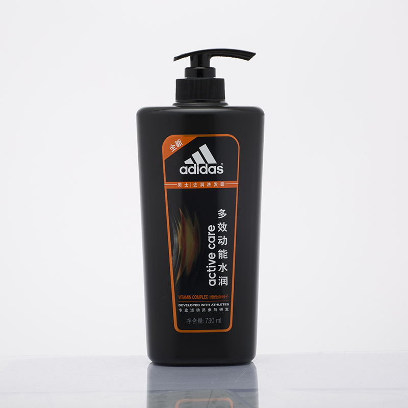 阿迪达斯 男士多效动能水润去屑洗发露730ml
