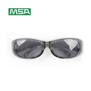 梅思安 /MSA 10108313防护眼镜防紫外线 灰色墨镜防风 护目镜 1副