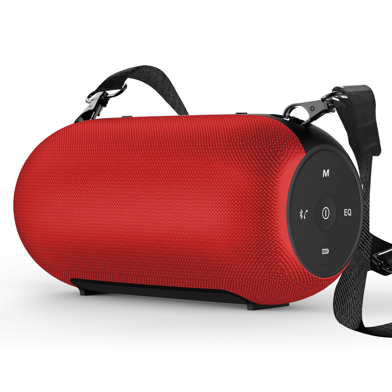 朗琴（ROYQUEEN）无线蓝牙音响 2.0低音炮 HIFI级户外音响 红色 M800