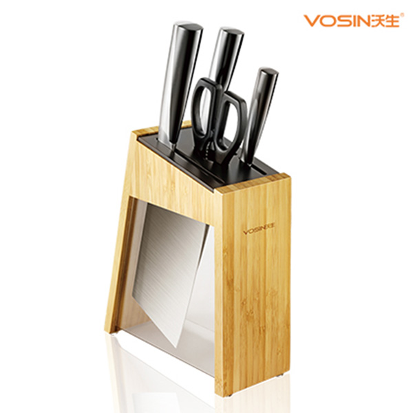 沃生（VOSIN）致雅刀具五件套不锈钢一体化套装刀 VSD0002A