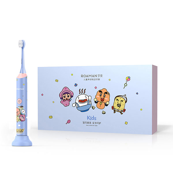 罗曼（ROAMAN）儿童电动牙刷 ST031 萌萌蓝