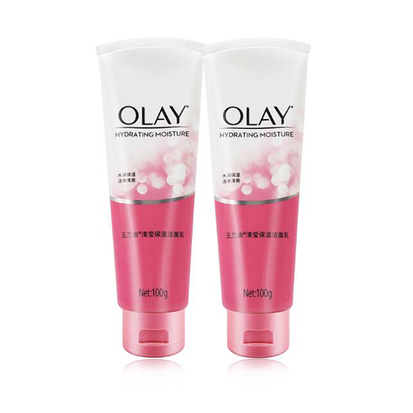 OLAY玉兰油 清莹保湿洁面乳（新老包装随机发货）100g*2