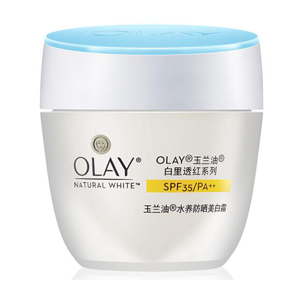 OLAY玉兰油 水养防晒美白霜（新老包装随机发货）50g