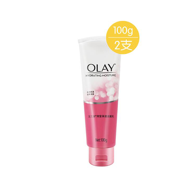OLAY玉兰油 清莹保湿洁面乳（新老包装随机发货）100g*2