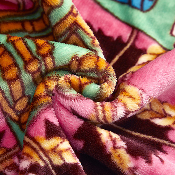 富安娜 法兰绒毯-摩登维那（150*200cm）