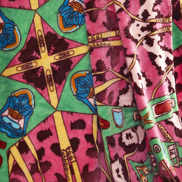 富安娜 法兰绒毯-摩登维那（150*200cm）