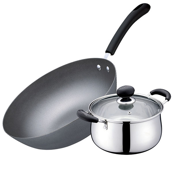 爱仕达 杰庆汤锅炒锅两件套 SN02CT2