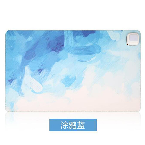 电脑暖手桌面发热板保暖桌垫毯写字电热台板暖桌宝（颜色随机）