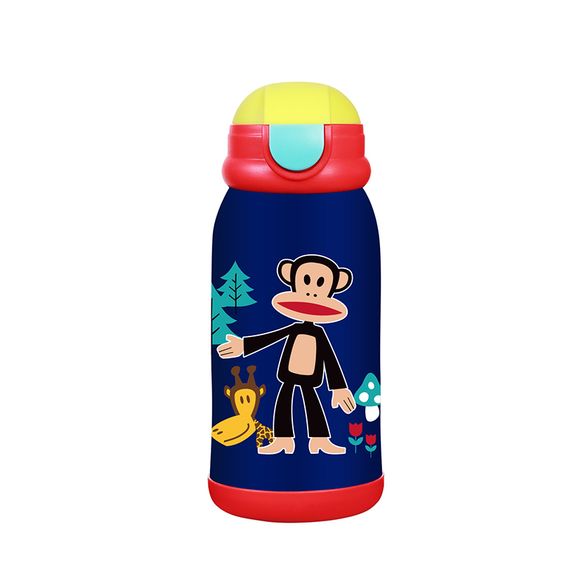大嘴猴（Paul Frank）儿童水壶PFC732-550蓝色 550ML 蓝色