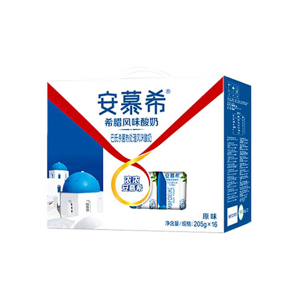 伊利 安慕希希腊风味常温酸奶原味（205g*16盒）