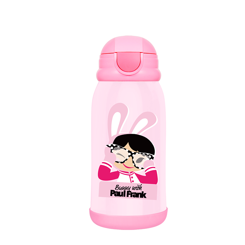 大嘴猴（Paul Frank）儿童水壶 550ML 粉色