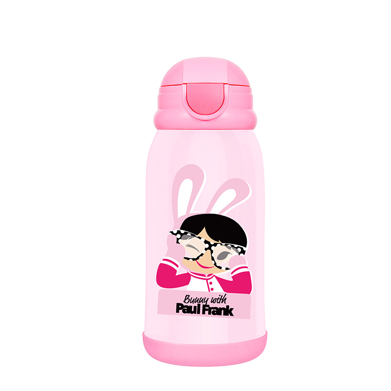大嘴猴（Paul Frank）儿童水壶 550ML 粉色