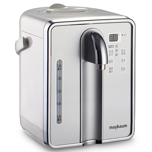五月树 玻璃智能家用自动保温烧开水壶小型电热水瓶2.5L恒温（A5296）