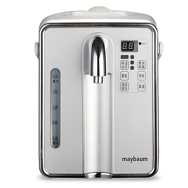 五月树 玻璃智能家用自动保温烧开水壶小型电热水瓶2.5L恒温（A5296）
