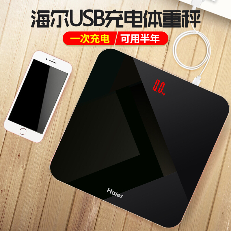海尔 海尔USB充电体重称TZC12-00