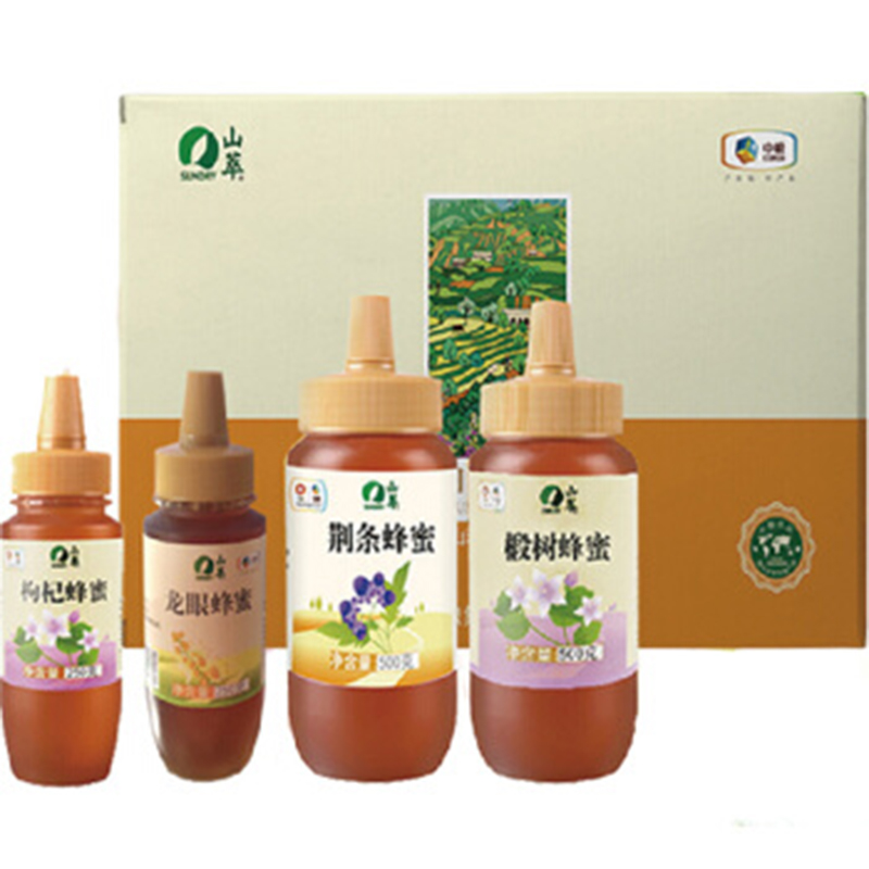 中粮“山萃田园蜜语”蜂蜜礼盒