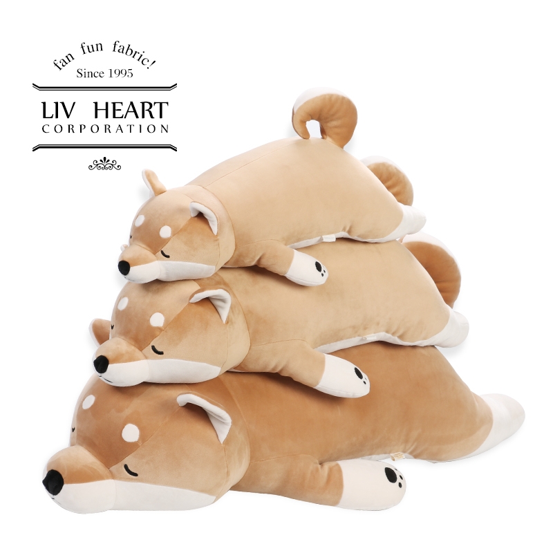 LIV Heart 柴犬弹力超柔抱枕-L