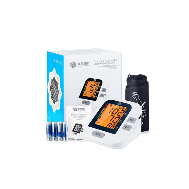 格朗GL 家用电子血压计全智能语音上臂式测血压仪器 XY-807