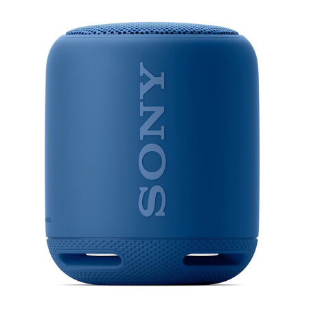 索尼（SONY） 无线蓝牙低音炮便携迷你音箱防水 SRS-XB10蓝色