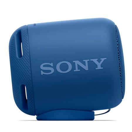 索尼（SONY） 无线蓝牙低音炮便携迷你音箱防水 SRS-XB10蓝色