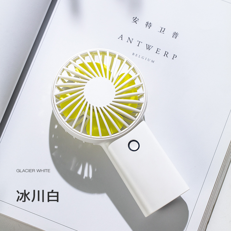 几素 小风扇迷你静音usb手持户外电风扇（颜色随机）F2B