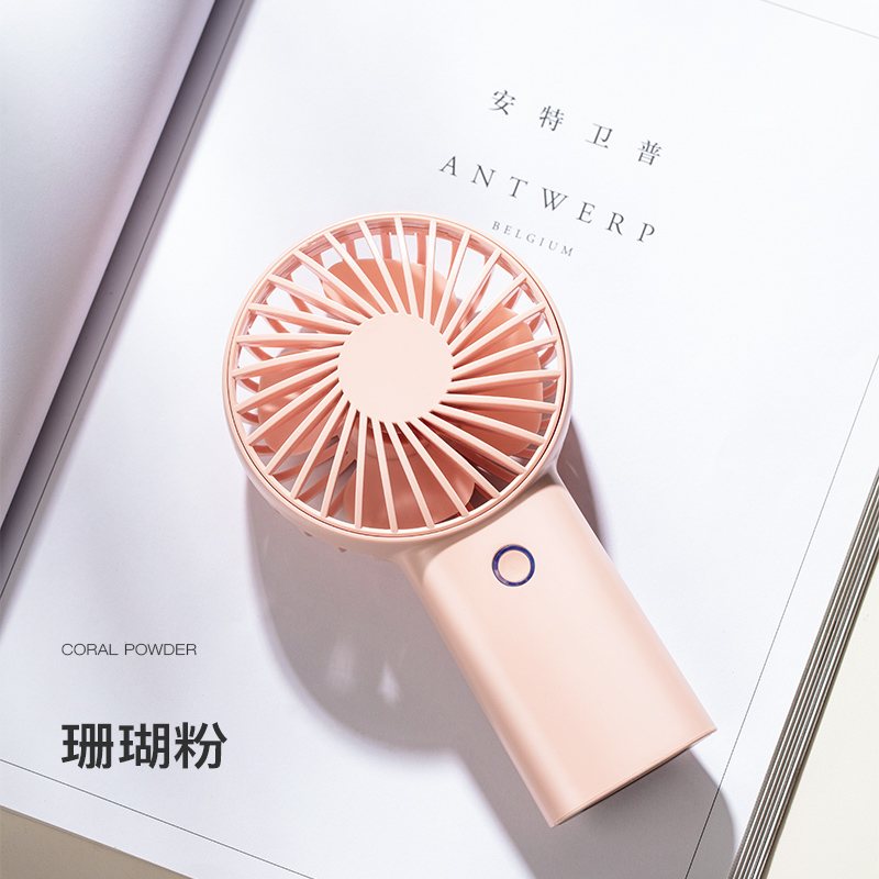 几素 小风扇迷你静音usb手持户外电风扇（颜色随机）F2B