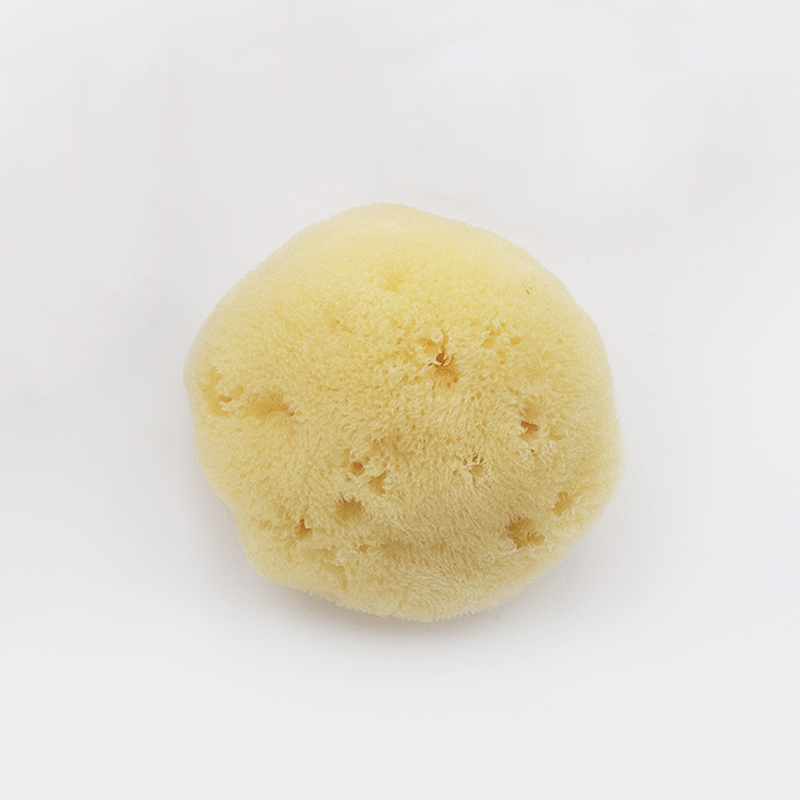 希腊原产spongean自然丝海绵洗脸洁面卸妆宝宝洗澡S号（6.4-7.6cm）