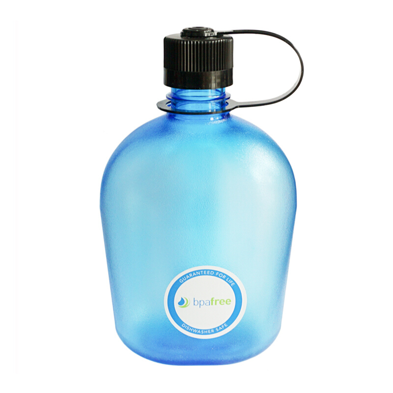 乐基因(nalgene） 美国原装进口扁形运动塑料水壶户外旅行健身户外水壶 1777-户外水壶（颜色随机）