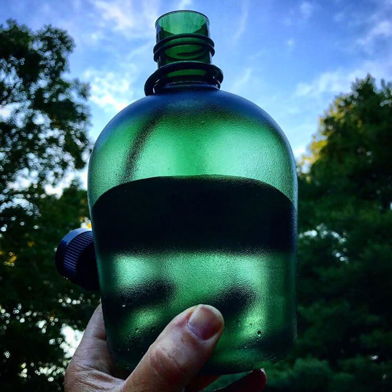 乐基因(nalgene） 美国原装进口扁形运动塑料水壶户外旅行健身户外水壶 1777-户外水壶（颜色随机）