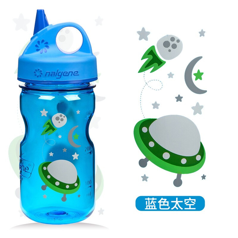 乐基因(nalgene） 美国原装进口学生夏天耐摔防撞便携饮水杯子 1263-儿童系列（颜色随机）