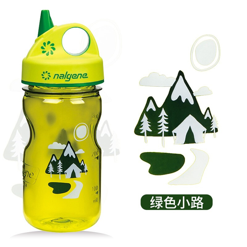 乐基因(nalgene） 美国原装进口学生夏天耐摔防撞便携饮水杯子 1263-儿童系列（颜色随机）