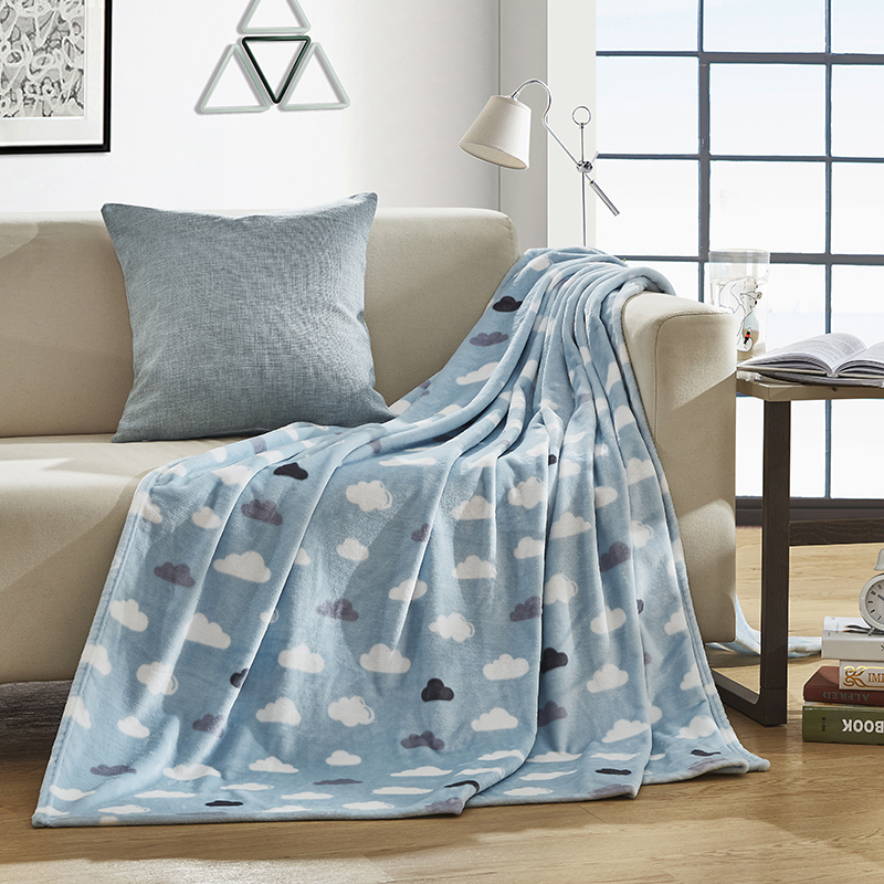 罗莱LOVO 特丽斯法兰绒毯150*200cm