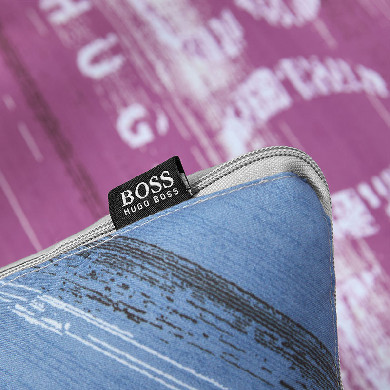 HUGO BOSS  HB FONT 靠垫被（钴蓝）HBKD-002