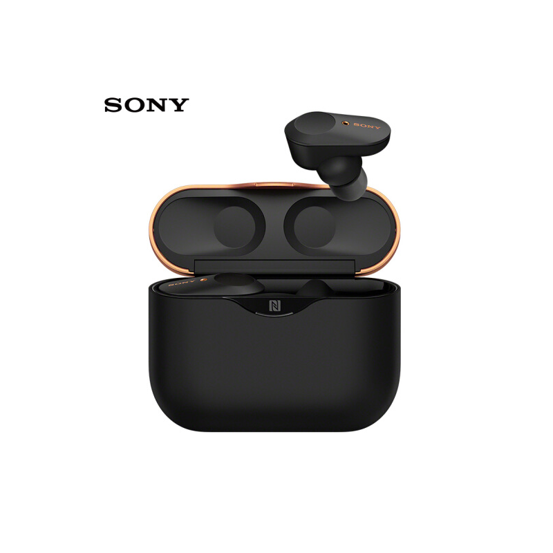 索尼SONY 降噪黑科技 蓝牙耳机 WF-1000XM3黑色