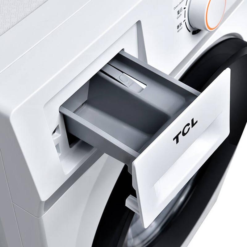 TCL 10公斤滚筒洗衣机 TG-V100B芭蕾白